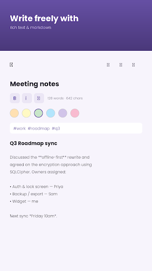 Notes.Making App Screenshot 1