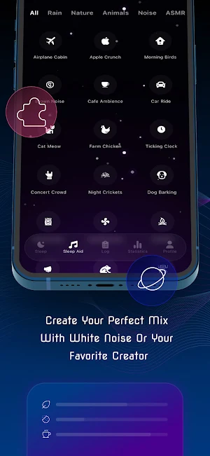 Sleep Key - Tracker, Sound Screenshot 3