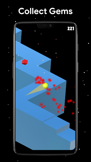 Zig Zag Space - Endless Game Screenshot 2