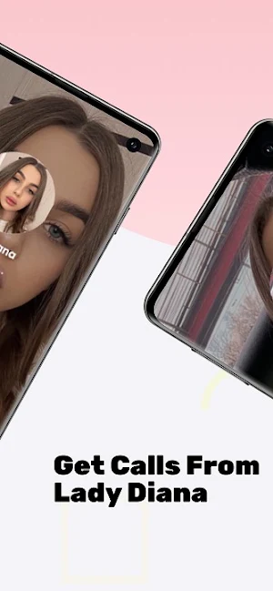 Lady Diana Bunny Fake Call Screenshot 1