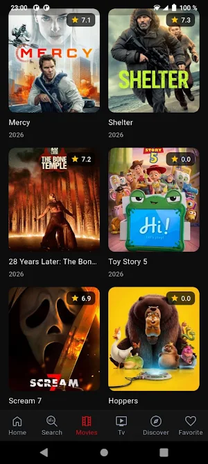 Tamil Movies Browser Screenshot 2