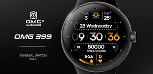 OMG 399 - Minimal Watch Face Screenshot 0