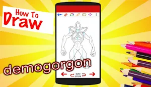 How To Draw Demogorgon Screenshot 2