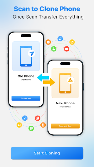 Data Transfer: Phone Clone App Screenshot 2