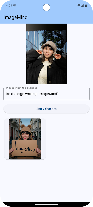 ImageMind: AI Portrait Edit Screenshot 0
