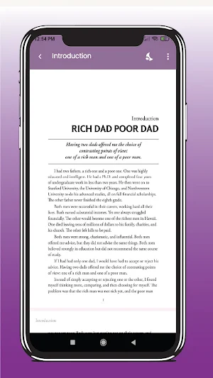 Rich dad poor dad in English Screenshot 2
