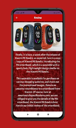 M6 Smart Watch Guide Screenshot 3