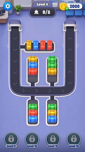 Luggage Flow: Color Sort Screenshot 1