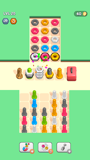 Bolt Match 3D Screenshot 1