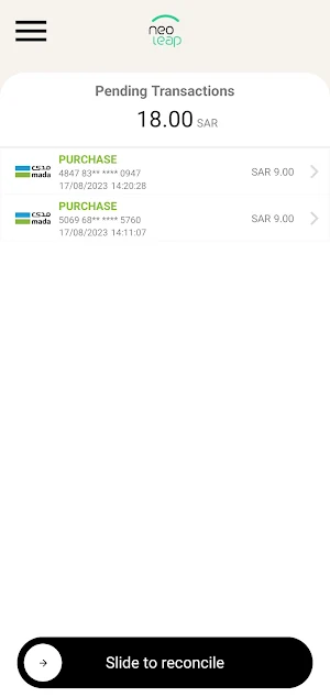 NeoLeap SoftPOS Screenshot 3