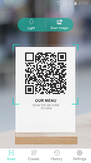 QR Code Reader & Scanner NO ADS Screenshot 1