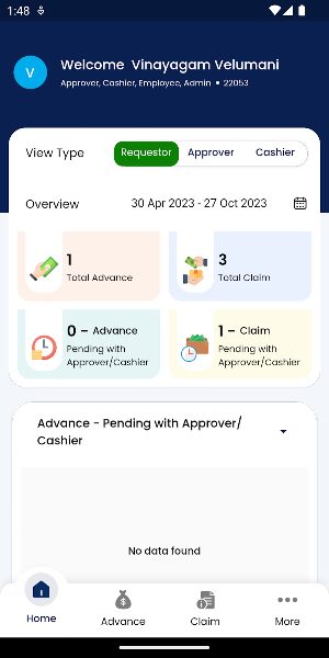 Petty Cash Screenshot 0