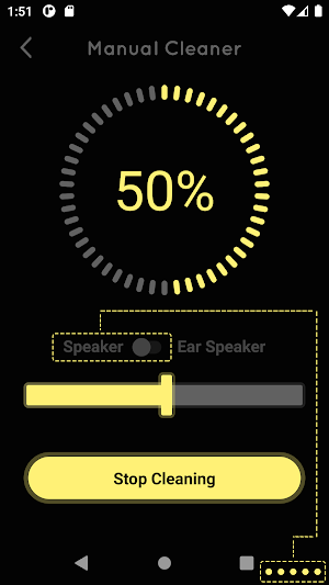 Water ejector & Speaker sound cleaner tool Screenshot 2