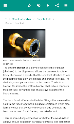 Bicycle parts Screenshot 3