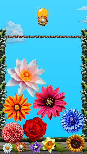 Merge Flowers 2048 Screenshot 0
