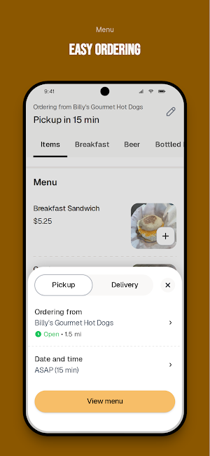 Billy's Gourmet Hot Dogs Screenshot 2
