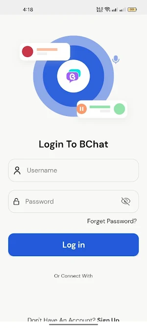 BChat - Bondhuu Chat Screenshot 0