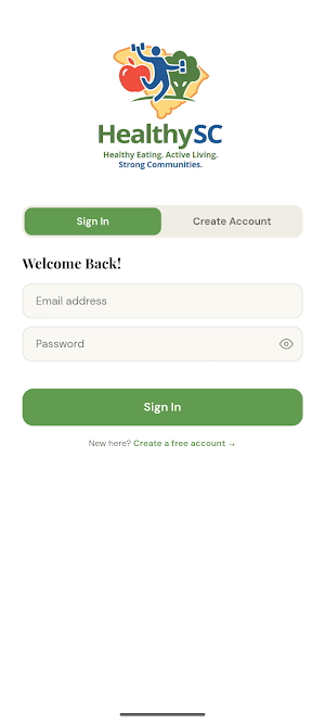 HealthySC Screenshot 0