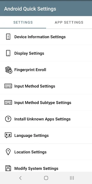 Android Quick Settings Screenshot 2