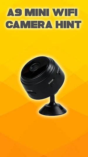 A9 Mini WiFi Camera Hint Screenshot 2