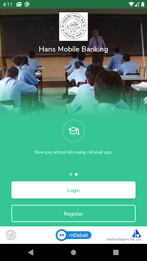 Hans Mobile Banking Screenshot 1