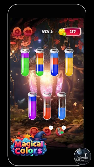 Magical Colors: Sort Puzzle Screenshot 1