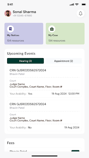 Vraj Legal Consultant Screenshot 1