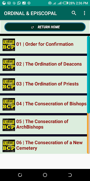 Anglican Book of Common Prayer Screenshot 3