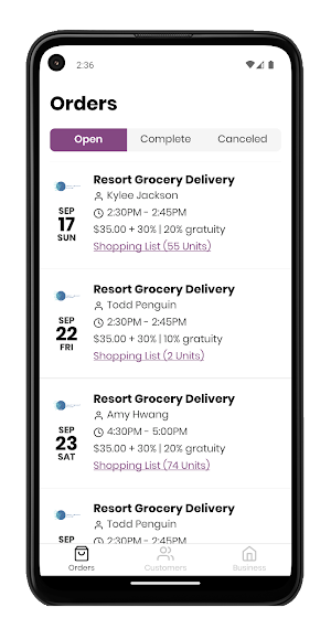 Resort OrderPro Screenshot 0