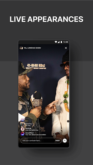 Taj Longino Show - Official Screenshot 1