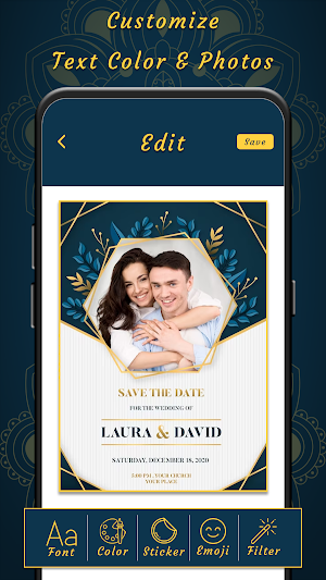 Invitation Maker& Card Creator Screenshot 2