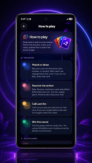 Wild Arc - Last Card Color Screenshot 3