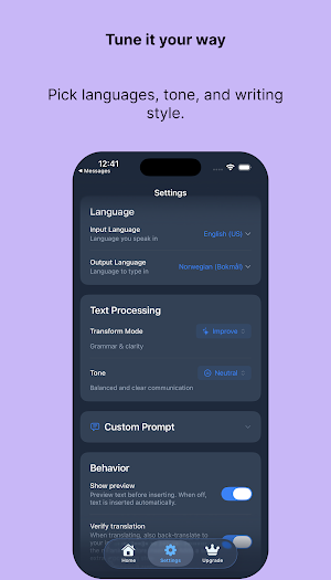 DicText AI Voice Keyboard Screenshot 1