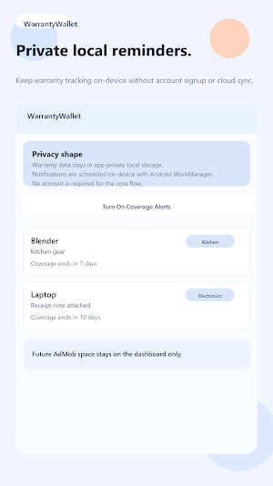 WarrantyWallet Screenshot 3