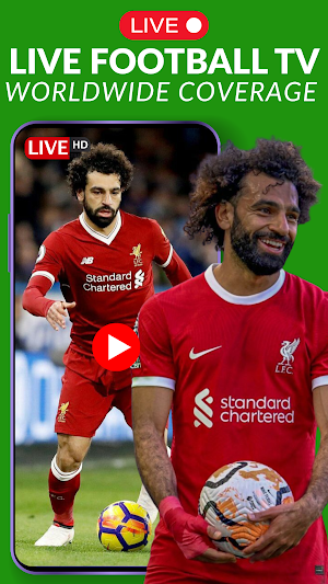 Live Football TV HD Streaming Screenshot 1