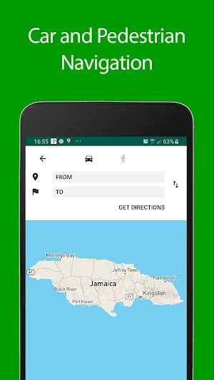 Jamaica Offline Map and Travel Guide Screenshot 1