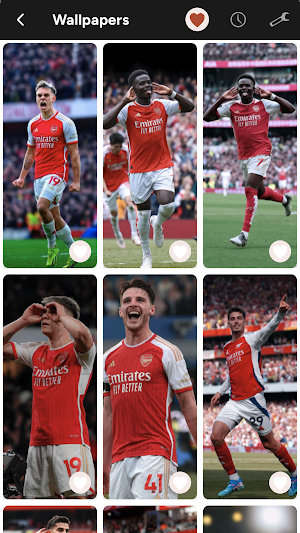Arsenal Wallpapers & Keyboard Screenshot 1