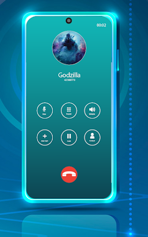 Godzilla Prank Text: Fake Call Screenshot 1
