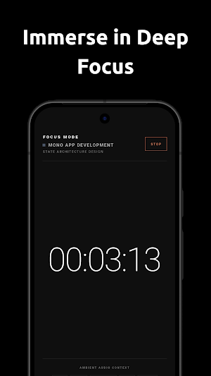 Minimal Time Tracker: Mono Screenshot 1