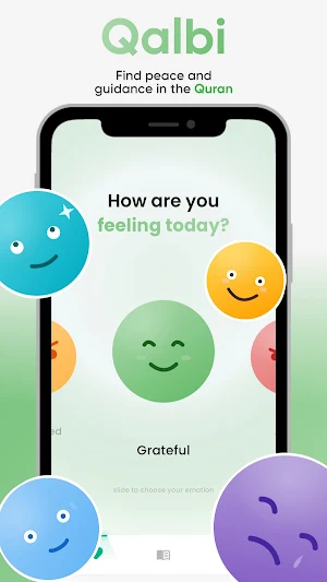 Qalbi: Quran & Mood Guidance Screenshot 0