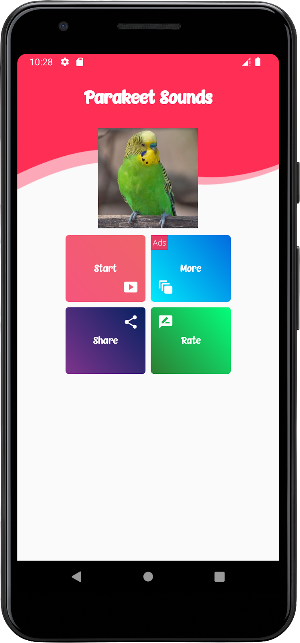 Parakeet Sounds Screenshot 0