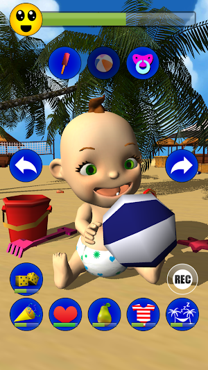 My Baby: Babsy at the Beach 3D Screenshot 2