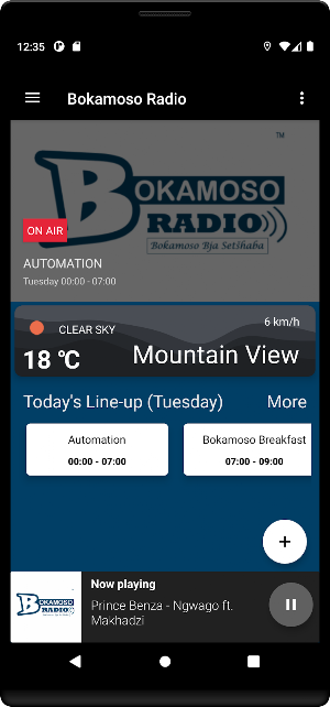 Bokamoso Radio Screenshot 0