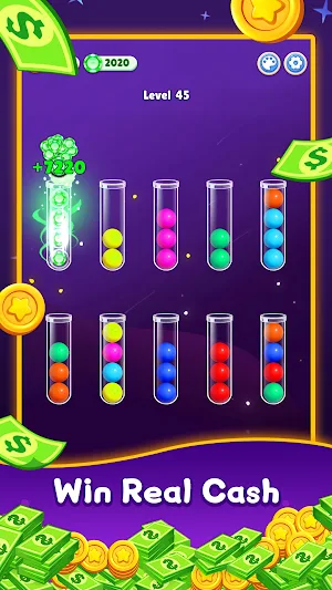 Lucky Ball Sort Puzzle Screenshot 0
