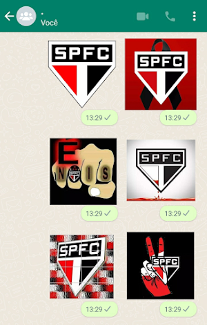 Figurinhas do São Paulo Screenshot 2