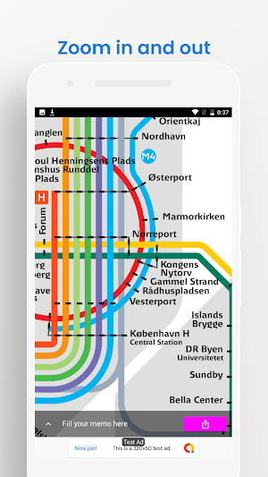 OSLO METRO TRAM BUS FERRY MAPS Screenshot 2
