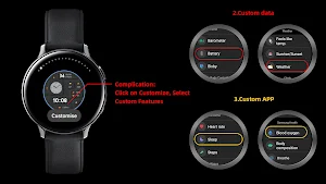 Striped Mimicry For Wear OS Screenshot 1