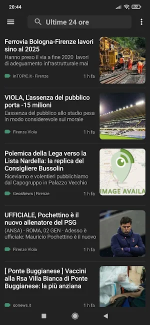 Firenze notizie Screenshot 2