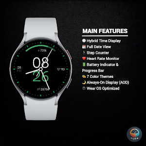 Radiant Digital - watch face Screenshot 1