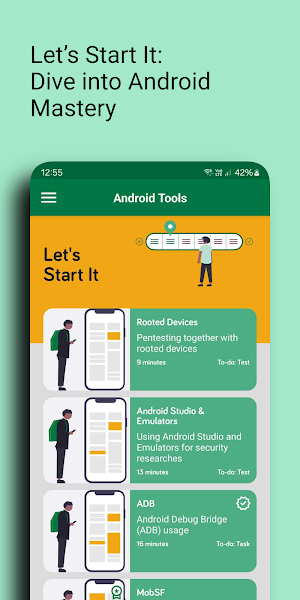 Learn Cyber Security HackDroid Screenshot 2